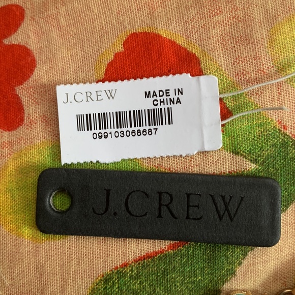 J Crew Statement Necklace with Coral, Turquoise and Rhinestone Gems - Picture 5 of 8